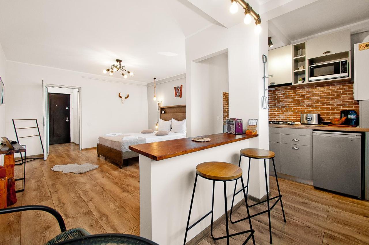 Galaţi Wood&Steel Apartment מראה חיצוני תמונה